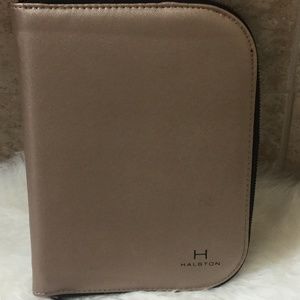 NWT Halston Travel Jewelry Portfolio – "Rose Gold"